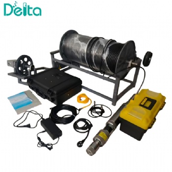 DT-73B2 100m to 2000m Electric Winch 73mm HD Dual Camera Borehole Inspection Camera